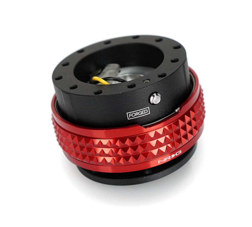 NRG Quick Release Kit - Pyramid Edition - Black Body / Red Pyramid Ring - SRK-210BK-RD Photo - Primary