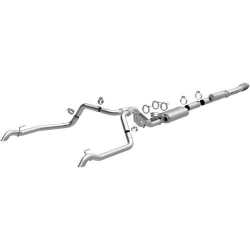 MagnaFlow 24-25 Chevrolet/GMC Silverado/Sierra 1500 ZR2/AT4X Overland Series Cat-Back Exhaust System - 19703
