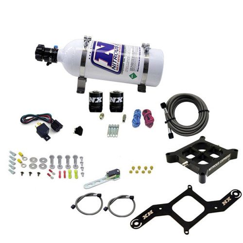 Nitrous Express 4500 Covert Crossbar Plate System Pro Power 100-500HP (5lb Bottle) - 63571-05