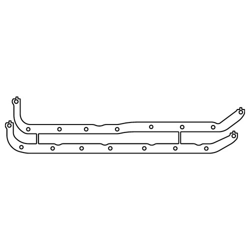 Cometic Cosworth BD Series - FVA/FVC Lotus Twin Cam .060in AFM Oil Pan Rails Kit - C4891