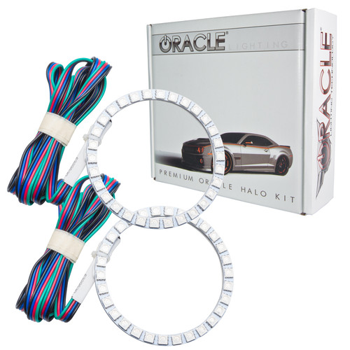 Oracle Dodge Charger 11-12 LED Fog Halo Kit - ColorSHIFT - 1119-333