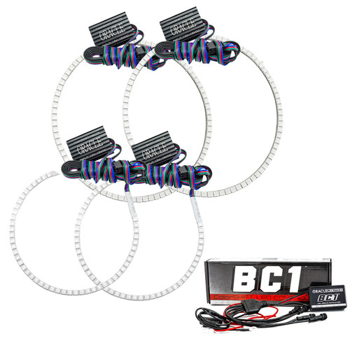 Oracle Jeep Grand Cherokee 08-10 Halo Kit - ColorSHIFT w/ BC1 Controller - 1298-335