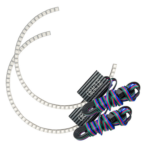 Oracle Ford Lightning 99-04 Halo Kit - ColorSHIFT w/o Controller - 1312-334