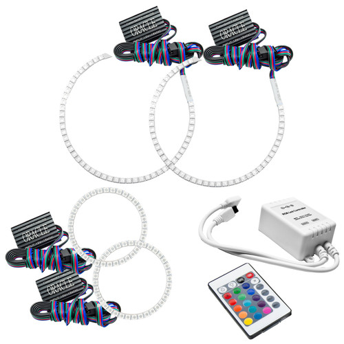 Oracle Mini Cooper Countryman 11-15 Halo Kit - ColorSHIFT w/ Simple Controller - 1321-504