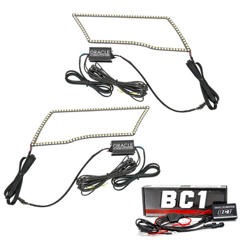 Oracle 09-18 Dodge Ram Switchback Quad Headlight Halo Kit - RGB+A + w/ BC1 Controller - 1328-335