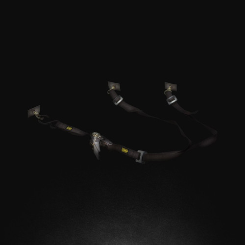 OMP Spare Wheel Tie Down Strap Black - NA0-1822