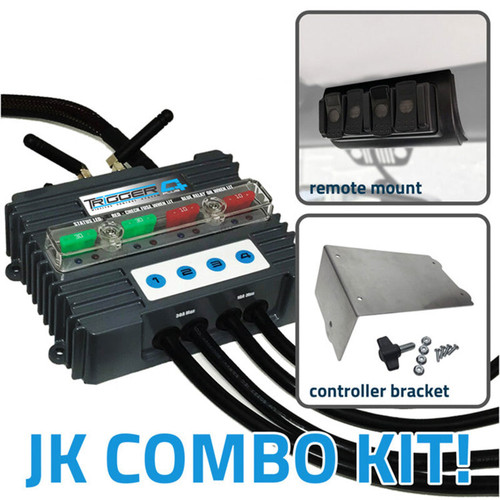 Oracle Trigger 4 Plus Wireless Accessory Control System Combo Kit - Jeep Jk - 2100JK User 1