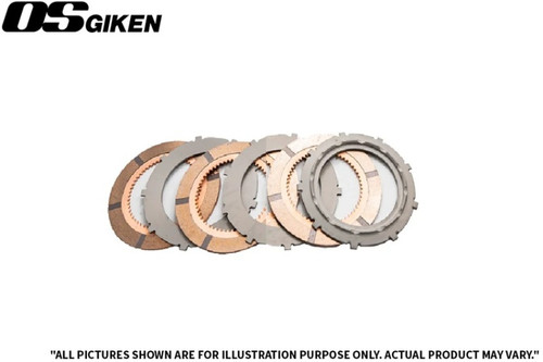 OS Giken Nissan R32/R33 RB20/25/26 Skyline GTR/GTS R Series Triple Plate Clutch Overhaul Kit A - NS201-CH50A