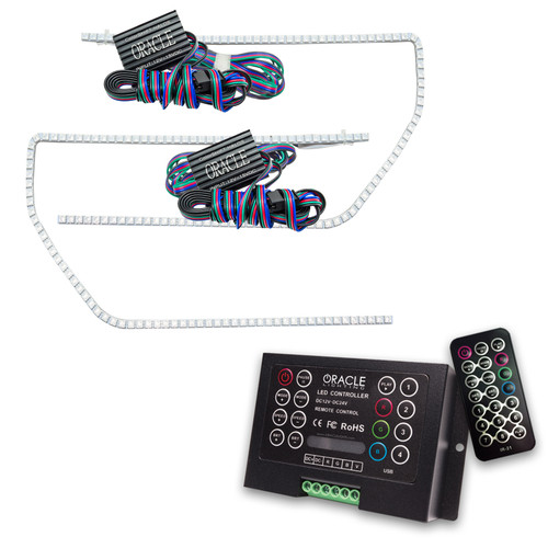 Oracle Ford F-150/Raptor 09-14 Perimeter Halo Kit - ColorSHIFT w/ 2.0 Controller - 2203-333
