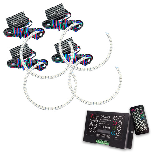 Oracle Chrysler 300 BaseTouring 05-10 Halo Kit - ColorSHIFT w/ 2.0 Controller - 2227-333