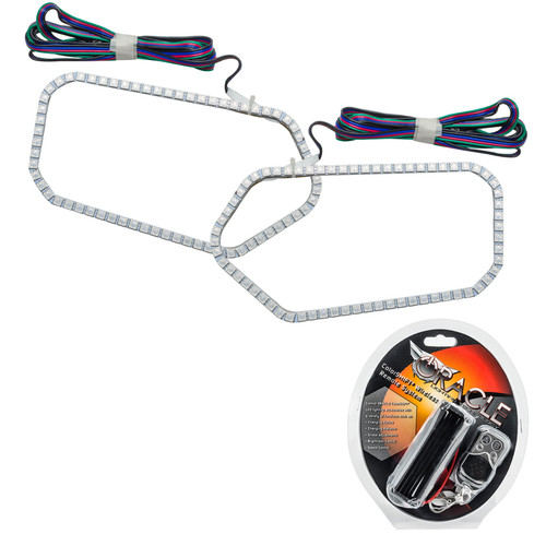 Oracle Polaris RZR 07-16 LED Halo Kit - ColorSHIFT - 2244-330