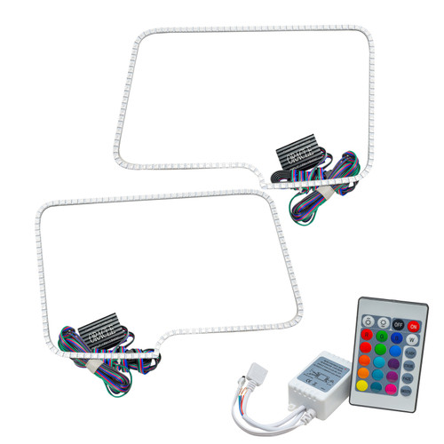 Oracle Ford F-150/Raptor 09-14 Halo Kit - ColorSHIFT w/ Simple Controller - 2300-504