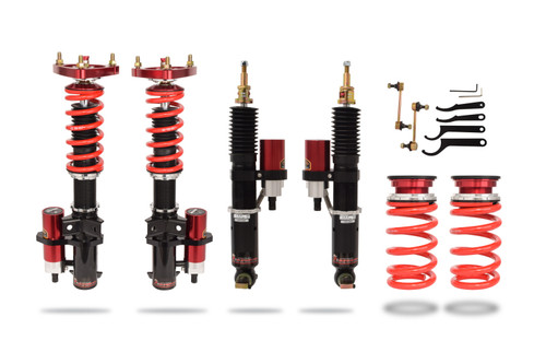 Pedders eXtreme XA Remote Canister Coilover Kit With Front Camber Plates - 15-23 Mustang S550