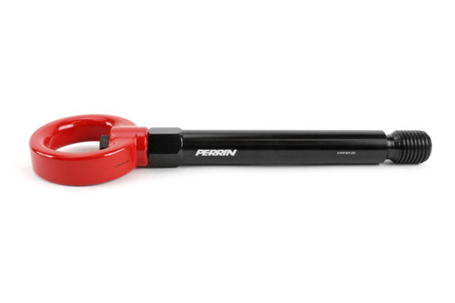 PERRIN 17-21 Honda Civic Si/Type R/Touring/Hatchback Tow Hook Kit Rear - Red - PHP-BDY-251RD