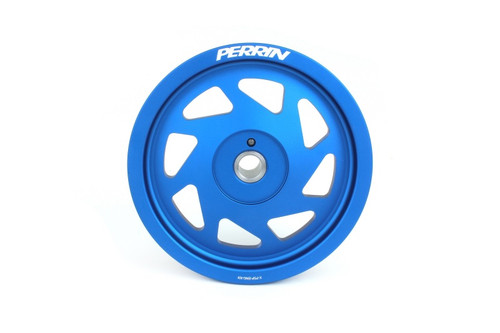 PERRIN 19-21 Subaru WRX / 16-18 Forester / 15-19 Legacy Lightweight Crank Pulley - Blue - PSP-ENG-104BL