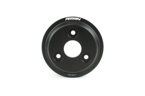 PERRIN 15-21 Subaru WRX / 18-20 Crosstrek / 14-18 FXT Lightweight Water Pump Pulley - Blk - PSP-ENG-111BK