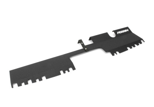 PERRIN 15-21 Subaru WRX/STI Radiator Shroud (With OEM Intake Scoop) - Black - PSP-ENG-512-4BK