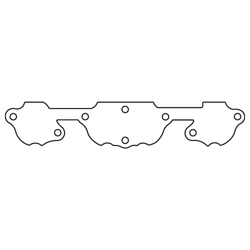 Cometic GM SB2 Small Block Aluminum/Rubber Exhaust Port Cover Set - C5259