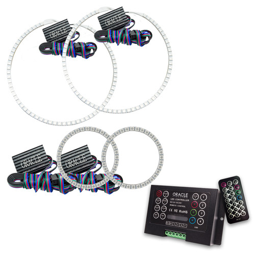 Oracle Volkswagen Touareg 05-06 Halo Kit - ColorSHIFT w/ 2.0 Controller - 2529-333