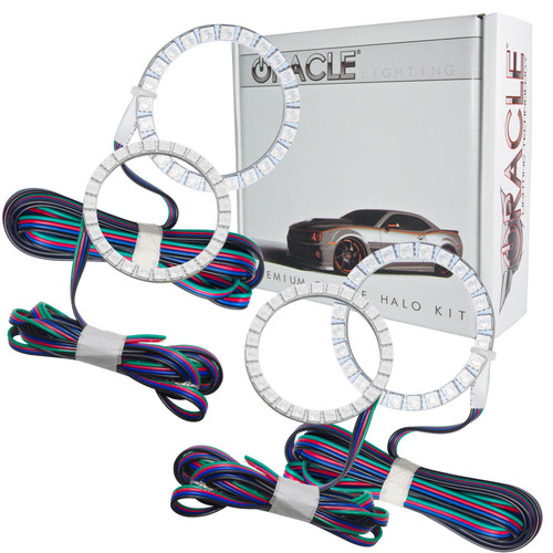 Oracle Chevrolet Corvette C6 05-13 Halo Kit - ColorSHIFT w/ 2.0 Controller - 2683-333