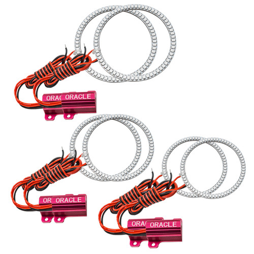 Oracle Chevrolet Corvette C6 05-13 LED Halo Kit - Triple - White - 2683T-001