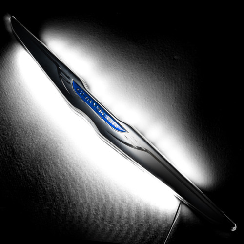 Oracle Chrysler Illuminated LED Sleek Wing - Dual Intensity - White - 3020-001