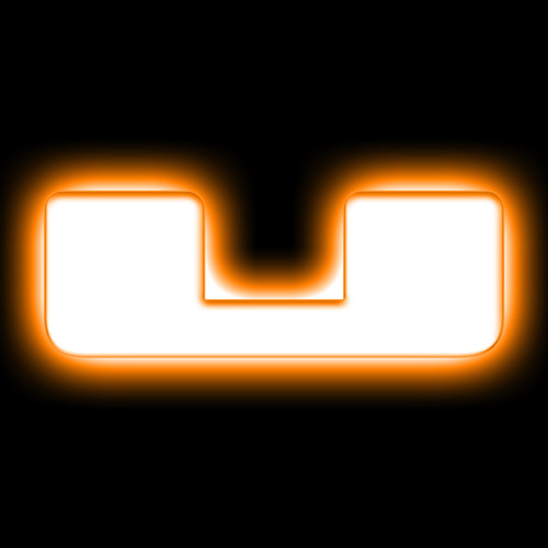 ORACLE Lighting Universal Illuminated LED Letter Badges - Matte Wht Surface Finish - U - 3140-U-005