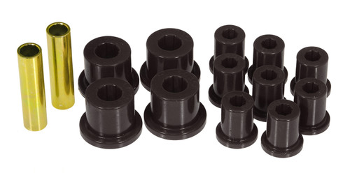 Prothane 76-86 Jeep CJ5/CJ7 Rear Spring & Shackle Bushings - Black - 1-1003-BL