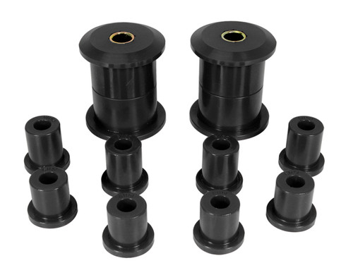Prothane 70-83 AMC 2.0 OD Spring & Shackle Bushings - Black - 1-1008-BL