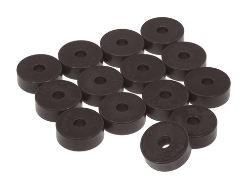 Prothane 55-73 Jeep CJ5 Body Mount 14 Bushing Kit - Black - 1-101-BL