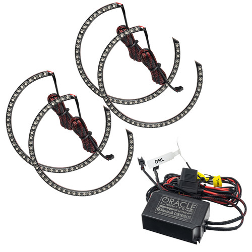 Oracle 15-21 Dodge Challenger Dynamic Surface Mount Headlight Halo Kit - - Dynamic - 3990-332