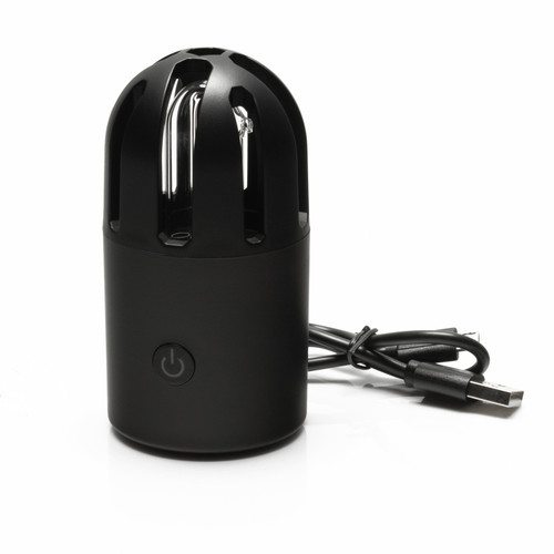 Oracle 3W UV-C Mini Sterilization Lamp- Portable UVGI Disinfection Device (Black) - Black - 3W-UV-CB