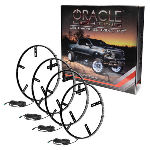 ORACLE Lighting LED Illuminated Wheel Rings - ColorSHIFT RGB+W - 4215-339