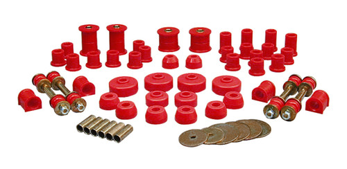 Prothane 79-85 Toyota Truck 4wd Total Kit - Red - 18-2016