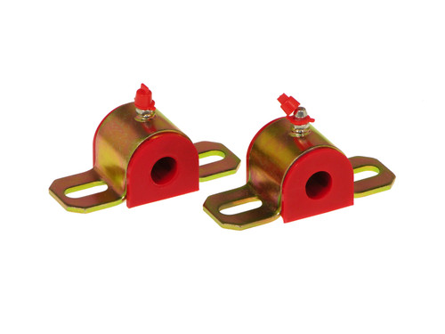 Prothane Universal Greasable Sway Bar Bushings - 9/16in - Type A Bracket - Red - 19-1151