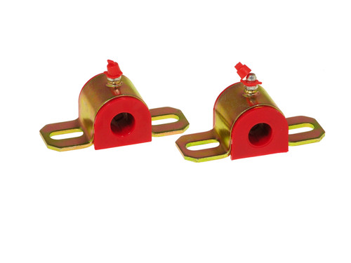 Prothane Universal Greasable Sway Bar Bushings - 5/8in - Type A Bracket - Red - 19-1152