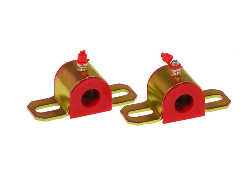 Prothane Universal Greasable Sway Bar Bushings - 11/16in - Type A Bracket - Red - 19-1153