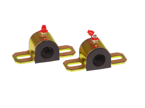 Prothane Universal Greasable Sway Bar Bushings - 20MM - Type A Bracket - Black - 19-1163-BL
