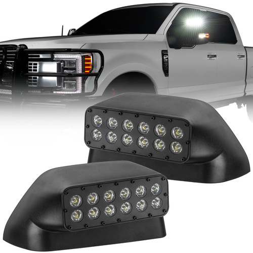 ORACLE Lighting 17-22 Ford Super Duty LED Off-Road Side Mirror Ditch Lights - 5908-001