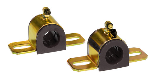 Prothane Universal 90 Deg Greasable Sway Bar Bushings - 27MM - Type B Bracket - Black - 19-1215-BL