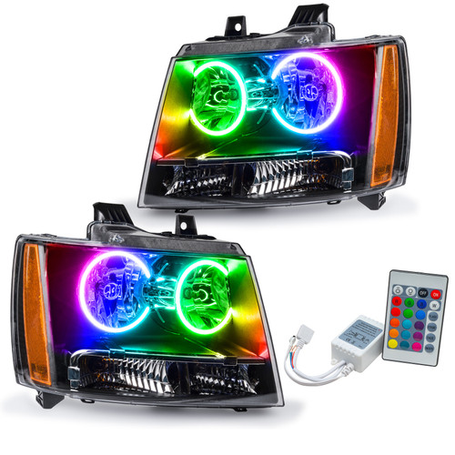 Oracle 07-13 Chevy Avalanche Pre-Assembed SMD Headlights - w/ Simple Controller - 7001-504