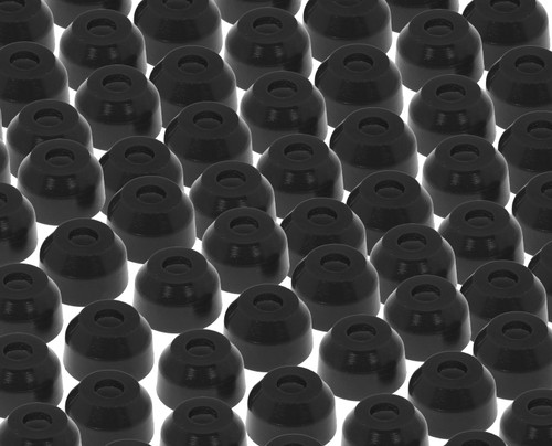 Prothane Universal Tie Rod End Boots .472X1.200in - Black - 19-1811-BL