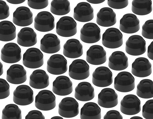 Prothane Universal Tie Rod End Boots .590X1.375in - Black - 19-1812-BL