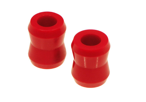 Prothane Universal Shock Bushings - Hourglass - 5/8 ID - Red - 19-903