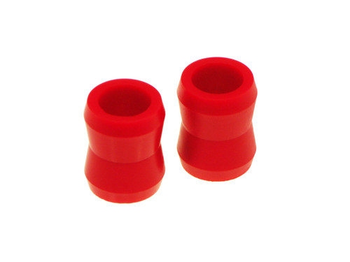 Prothane Universal Shock Bushings - Hourglass - 3/4 ID - Red - 19-904