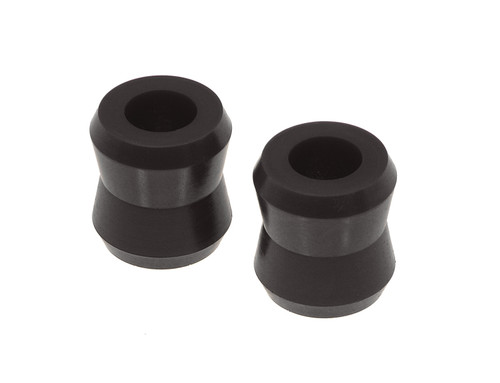 Prothane Universal Shock Bushings - Large Hourglass - 3/4 ID - Black - 19-906-BL