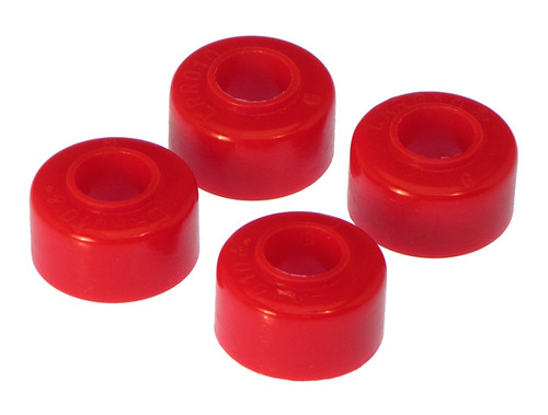 Prothane Range Rover Rear Lower Shock Bushings - Red - 25-43007