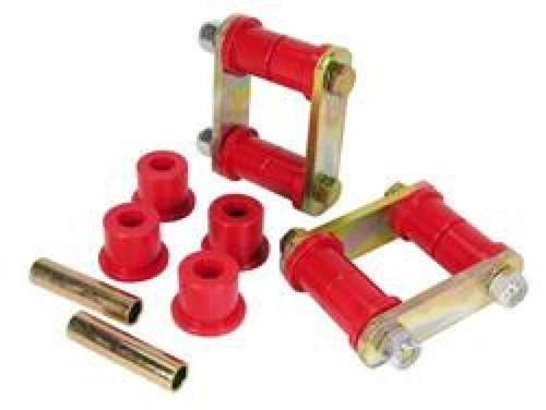 Prothane Range Rover Spring & Shackle Bushings - Red - 25-47072