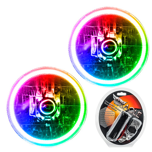 Oracle 97-06 Jeep Wrangler TJ SMD HL - ColorSHIFT - 7081-330