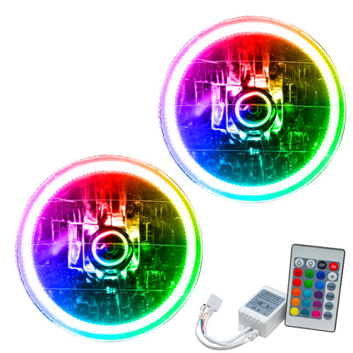 Oracle 97-06 Jeep Wrangler TJ SMD HL - ColorSHIFT w/ Simple Controller - 7081-504